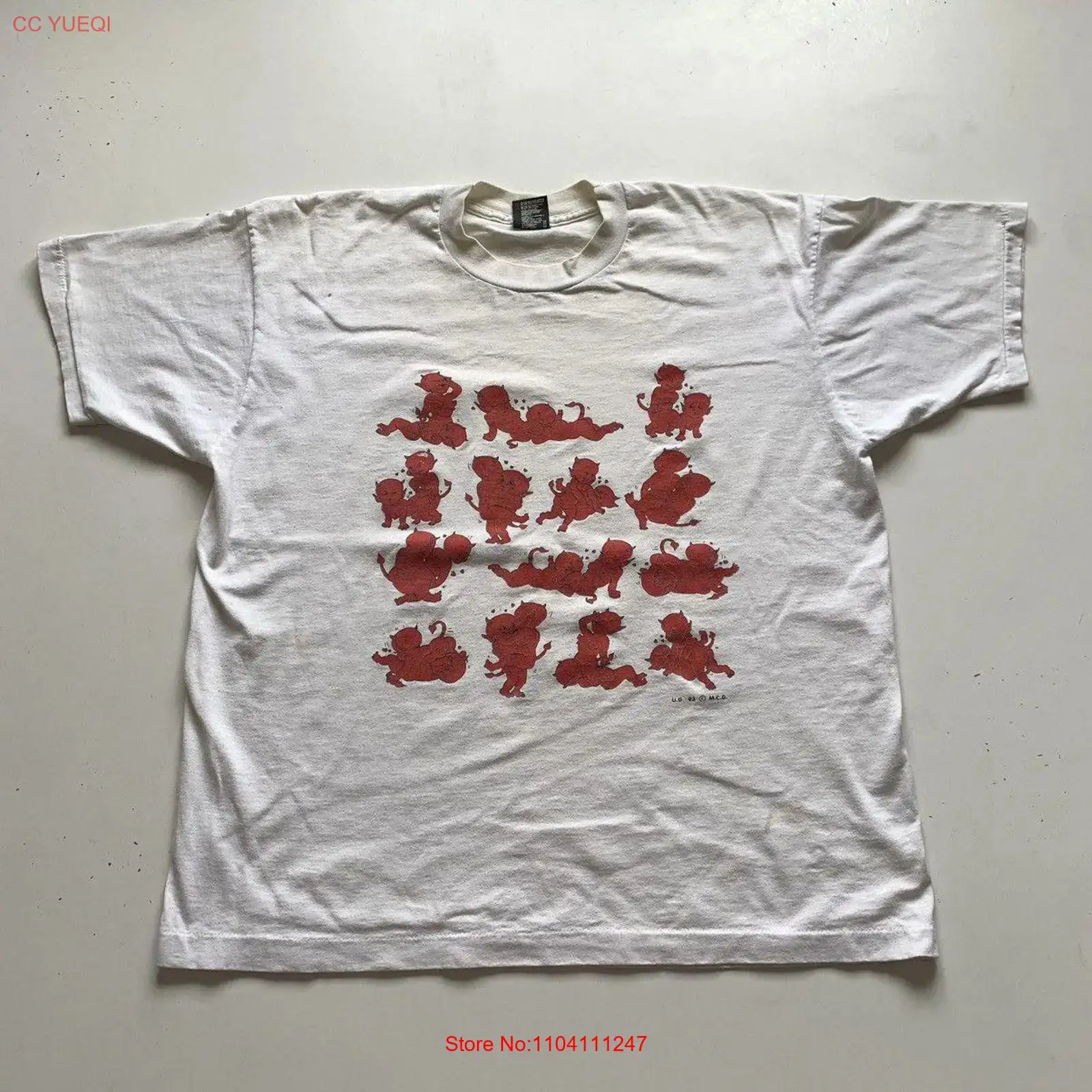 Vintage Fashion Victim - T-shirt vintage anni '90 Devil Sex