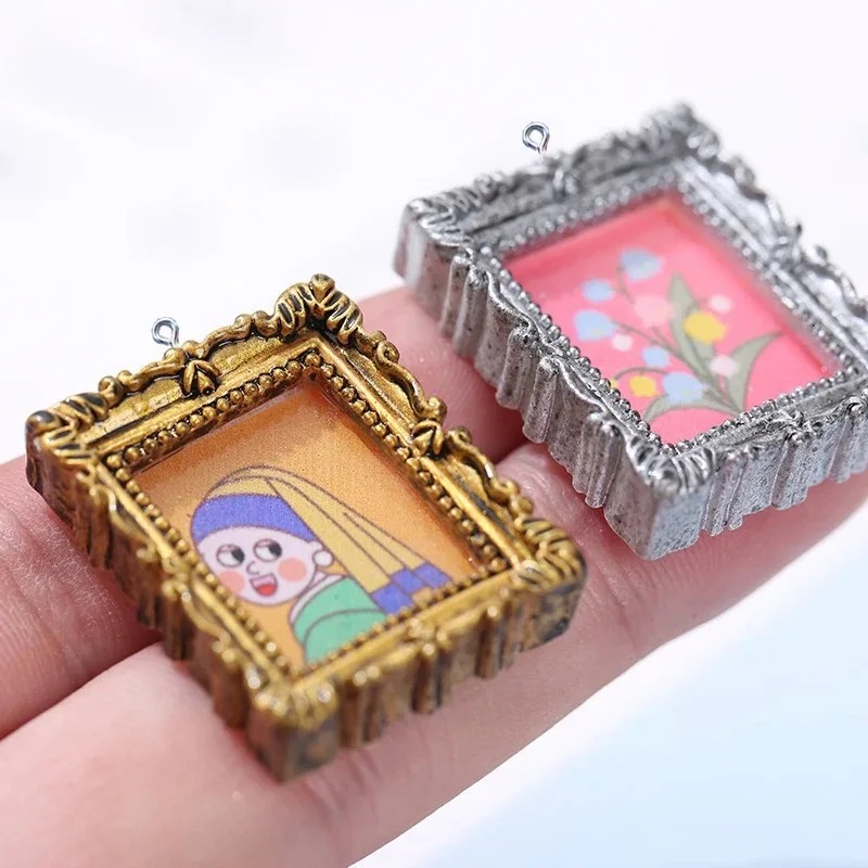 Vintage Fashion Accessories - 10 Pezzi Cabochon Flatback Vintage in
