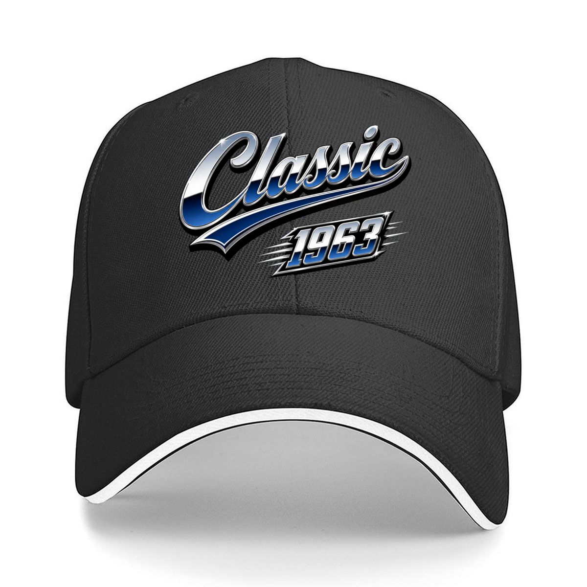 Vintage Fashion Revival - Cappello Hip Hop Vintage 1963 Chrome