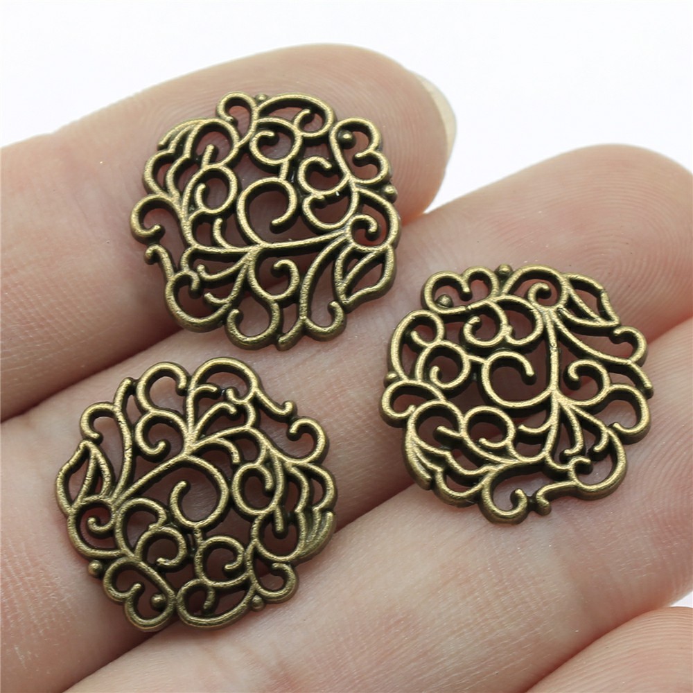 Vintage Fashion Blog - 10 Pezzi 18x18mm 2 Colori Argento