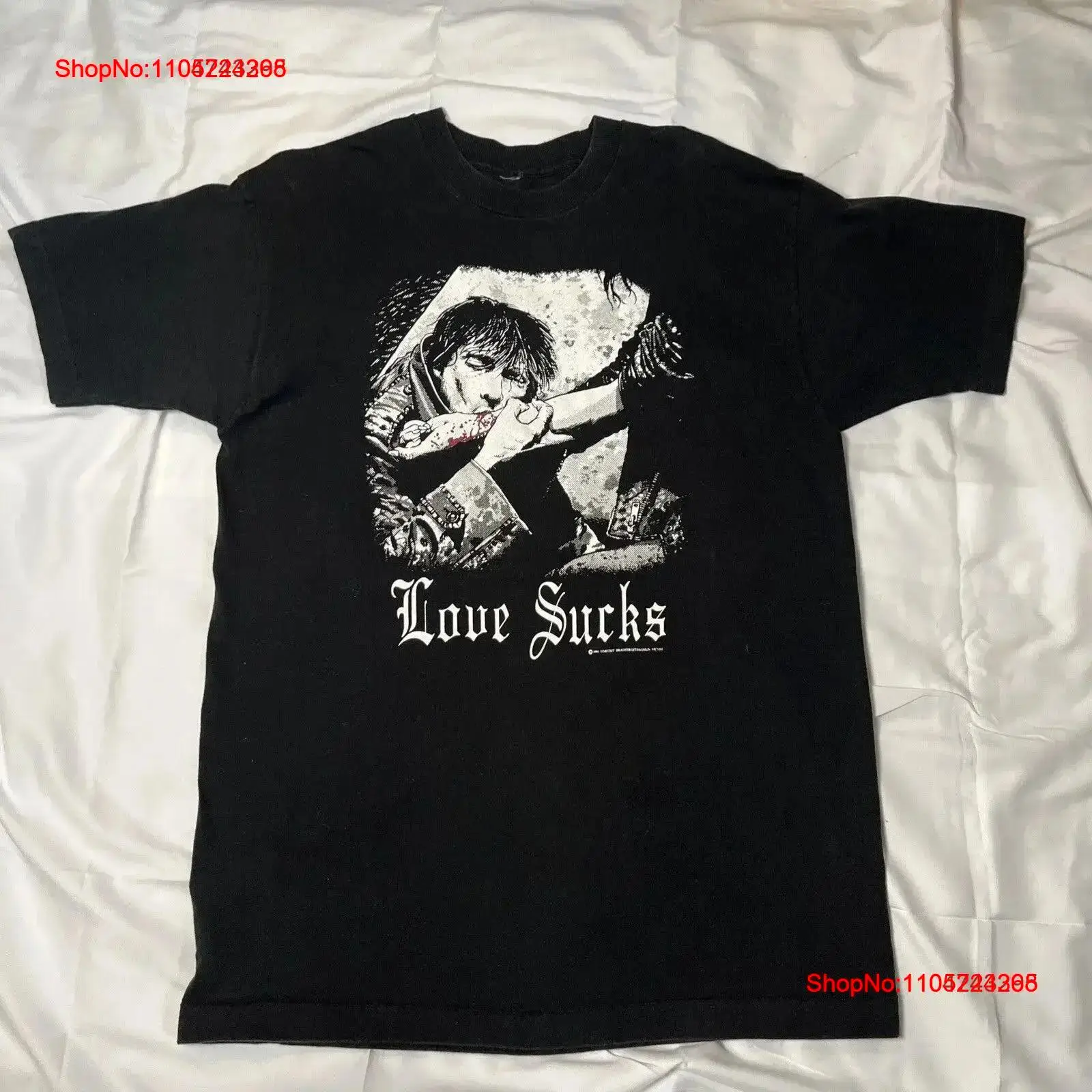 Vintage Fashion Victim - Vintage anni '90 Love Sucks Vampire