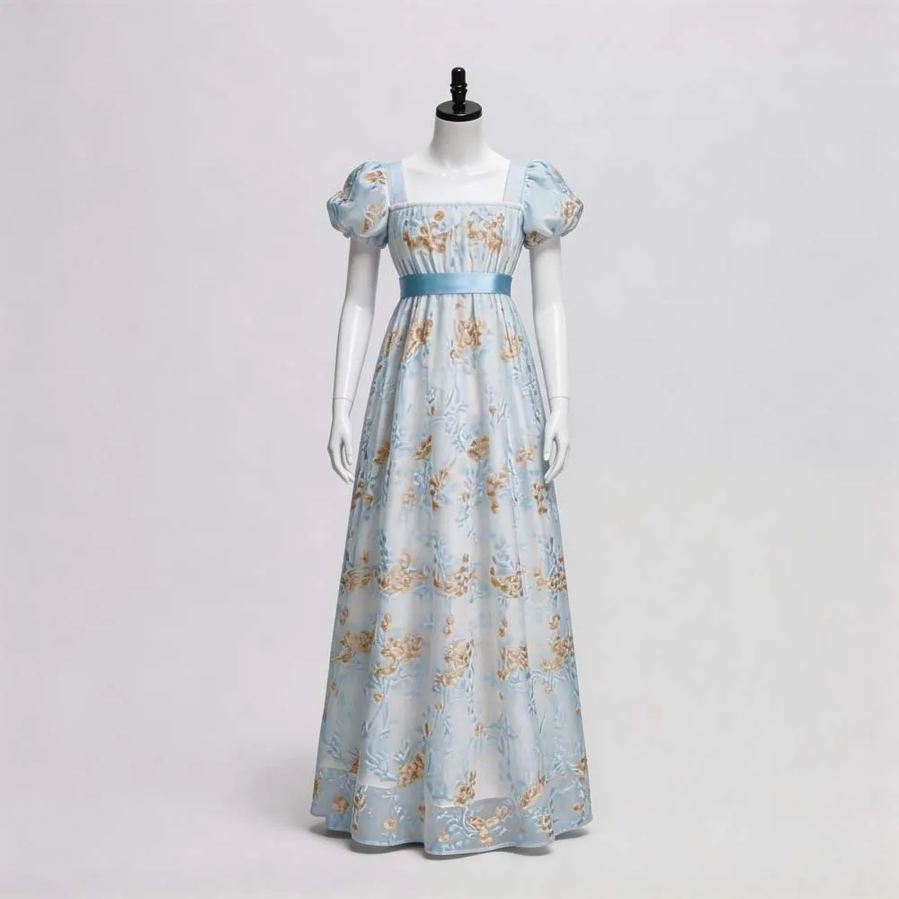 Vintage Fashion Dress - Abito da tè vintage europeo Regency
