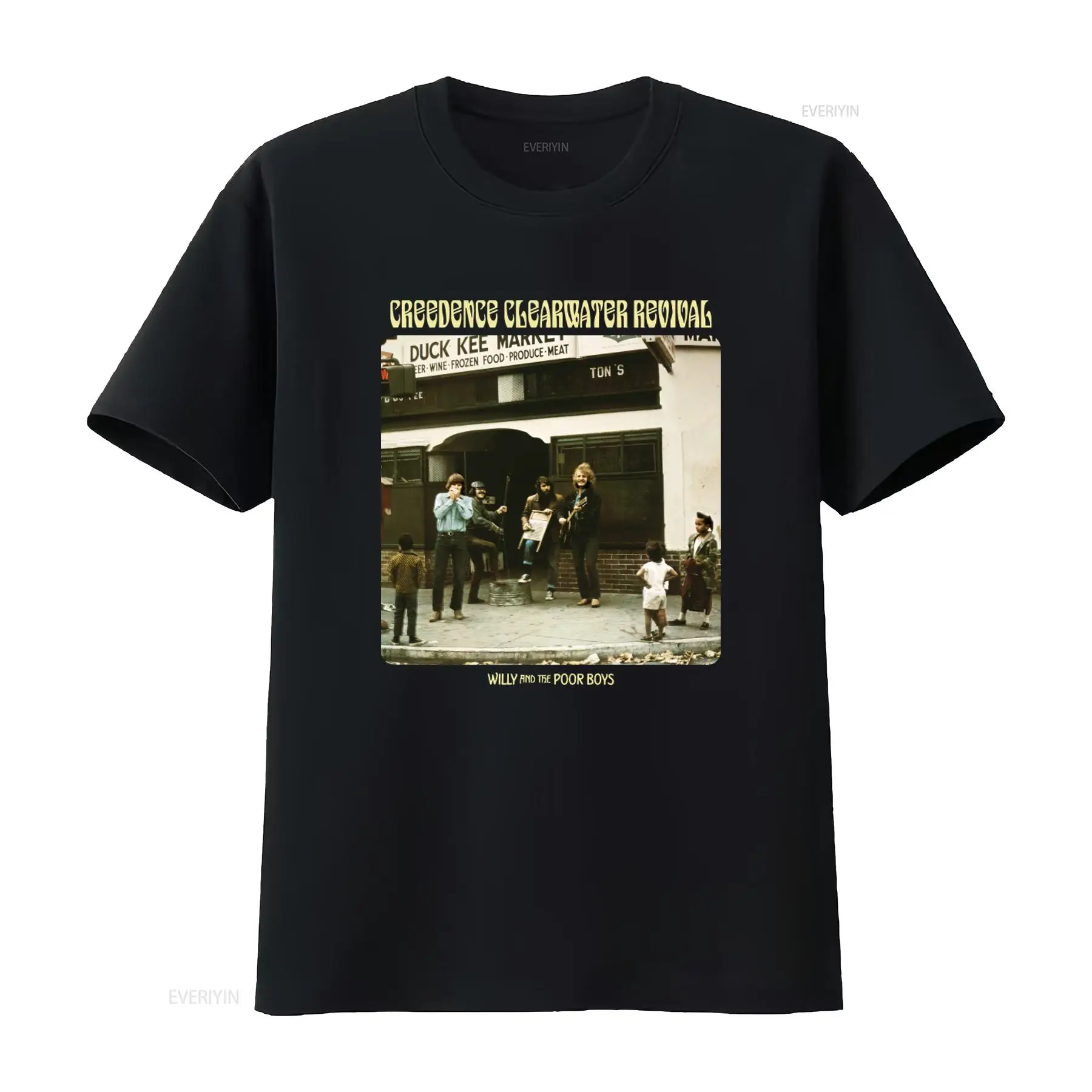 Vintage Fashion Revival - Maglietta Vintage Creedence Clearwater Revival, Stile