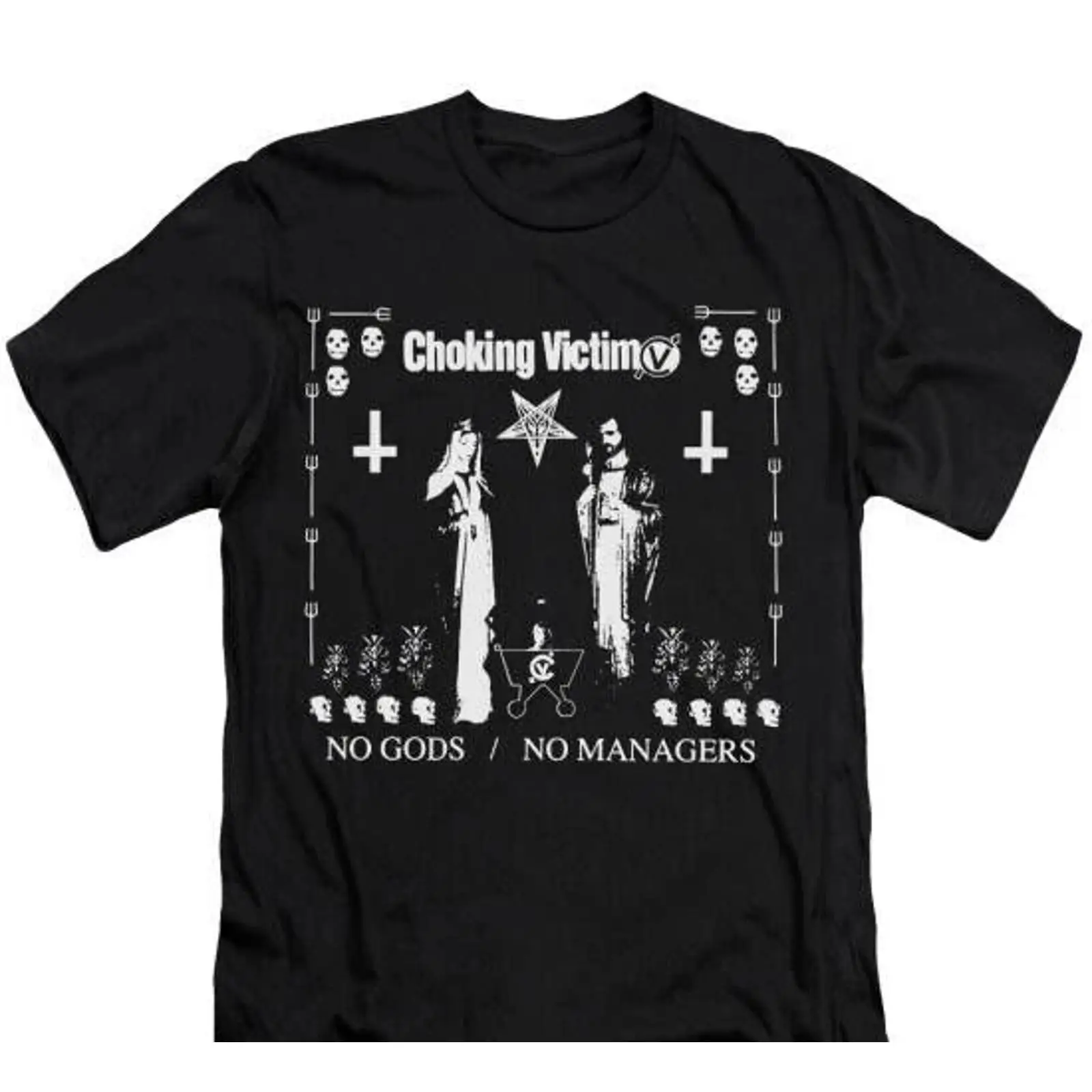 Vintage Fashion Victim - Maglietta Choking Victim Band Merch Music