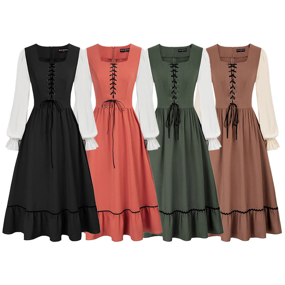 Vintage Fashion Dress - Abito da Donna Vintage Stile Medievale