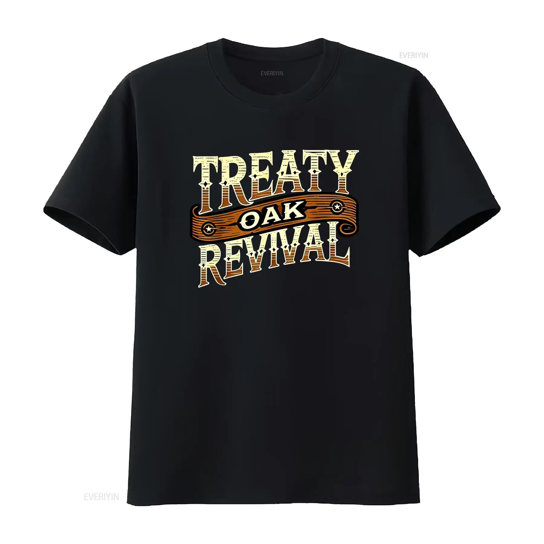Vintage Fashion Revival - T-shirt in stile vintage Treaty Oak