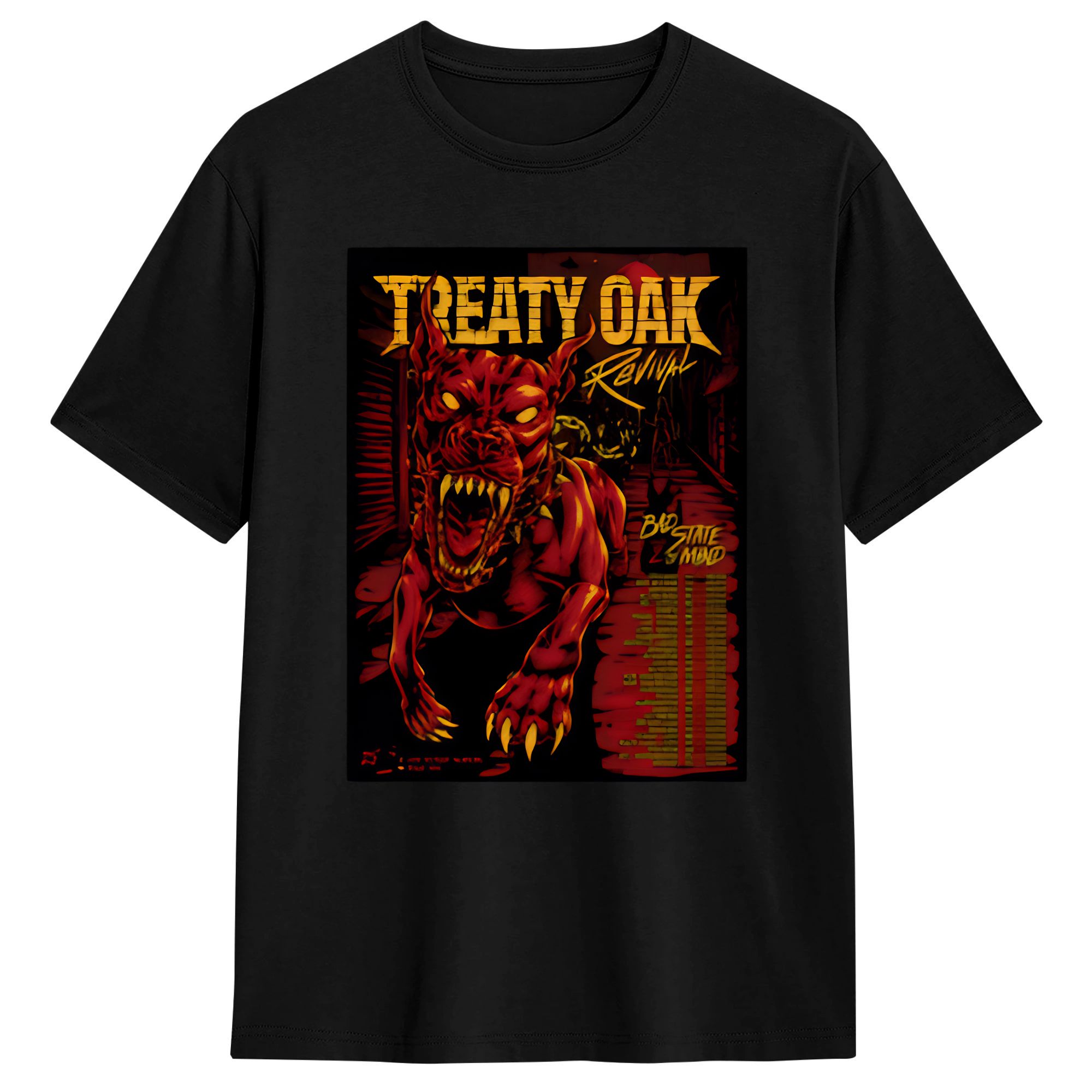 Vintage Fashion Revival - T-shirt in cotone Country Music Band