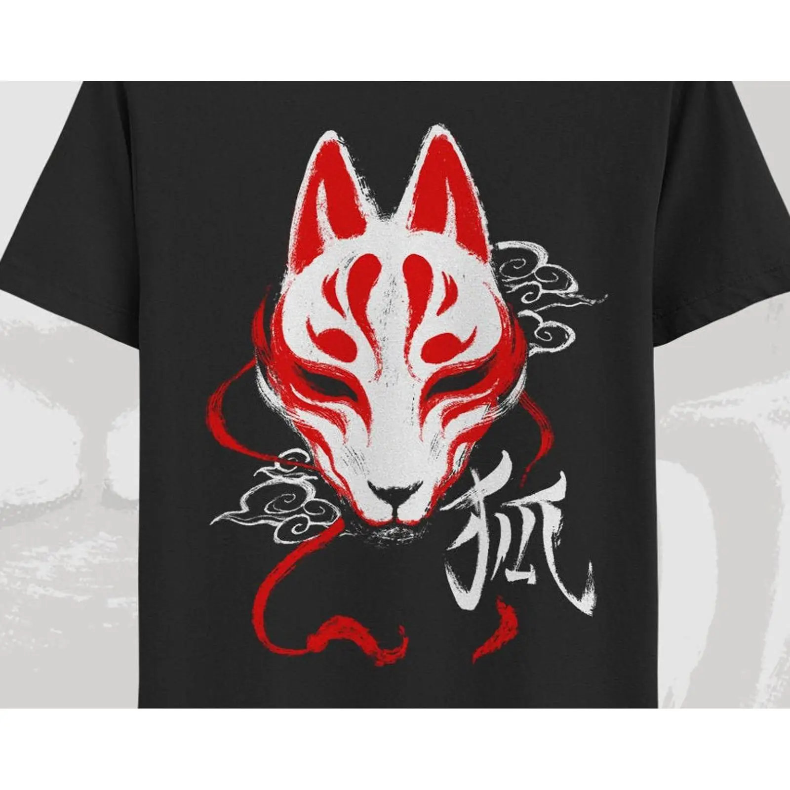 T-shirt con maschera Kitsune,  - Vintage Fashion In Tokyo recensione e prezzo