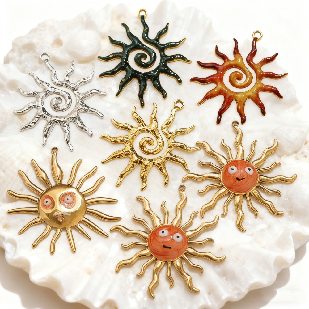 5 Pezzi Ciondoli a Spirale Vin - Vintage Fashion Blog recensione e prezzo