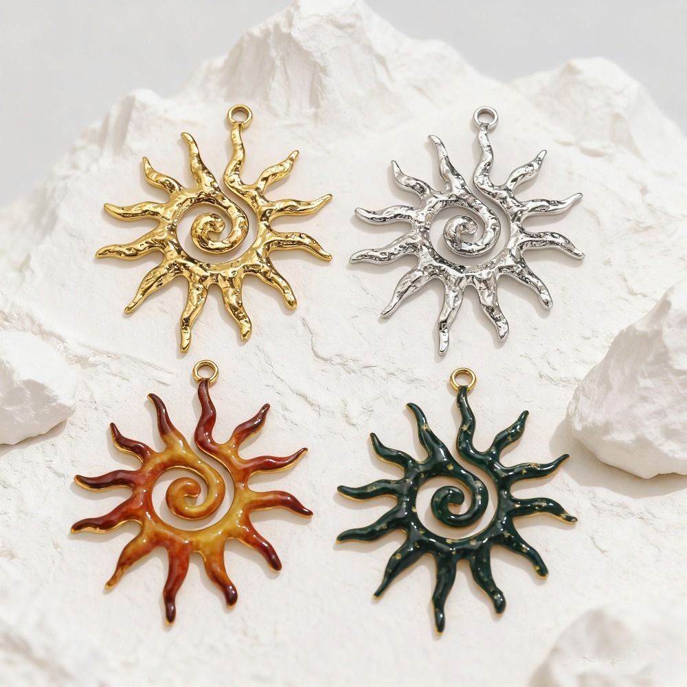 5 Pezzi Ciondoli a Spirale Vin - Vintage Fashion Blog recensione e prezzo