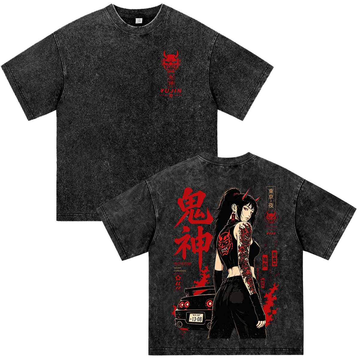 T-shirt Vintage Lavata Anime I - Vintage Fashion In Tokyo recensione e prezzo