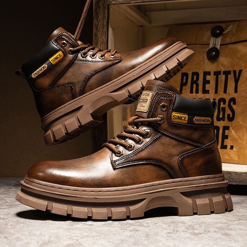 Stivaletti con plateau da uomo - Vintage Fashion Boots recensione e prezzo
