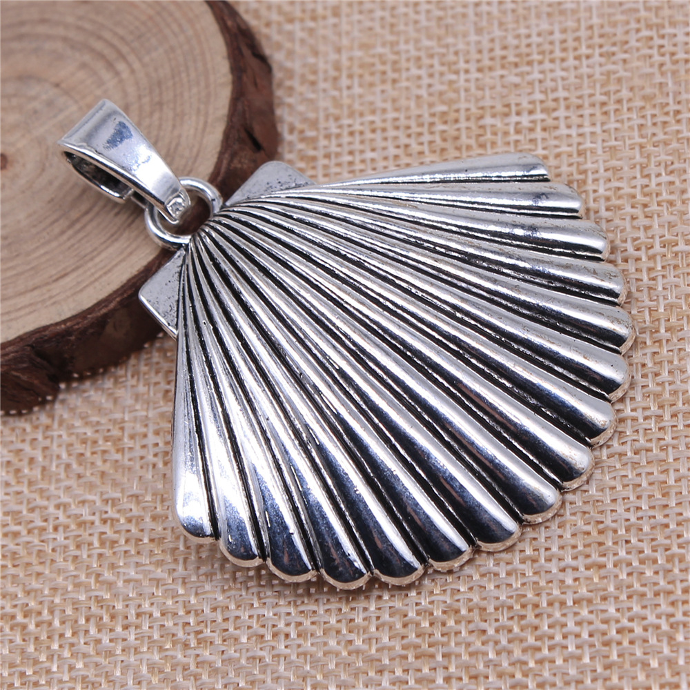 1 pz. 55x55mm Ciondoli a Conch - Vintage Fashion Blog recensione e prezzo