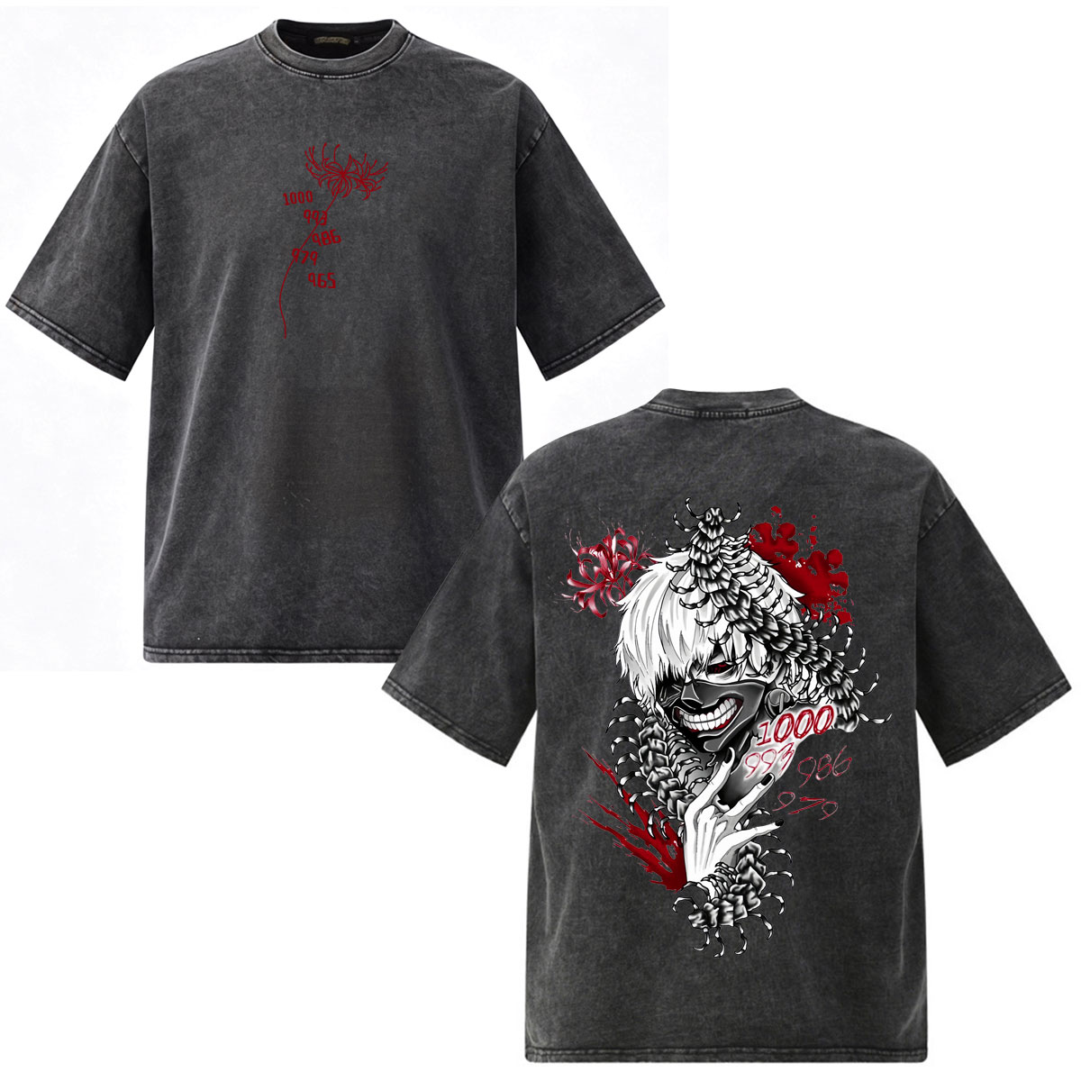 T-Shirt Vintage Lavata Anime T - Vintage Fashion In Tokyo recensione e prezzo