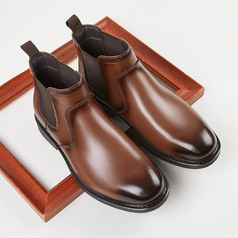 Stivali Oxford in pelle da uom - Vintage Fashion Boots recensione e prezzo