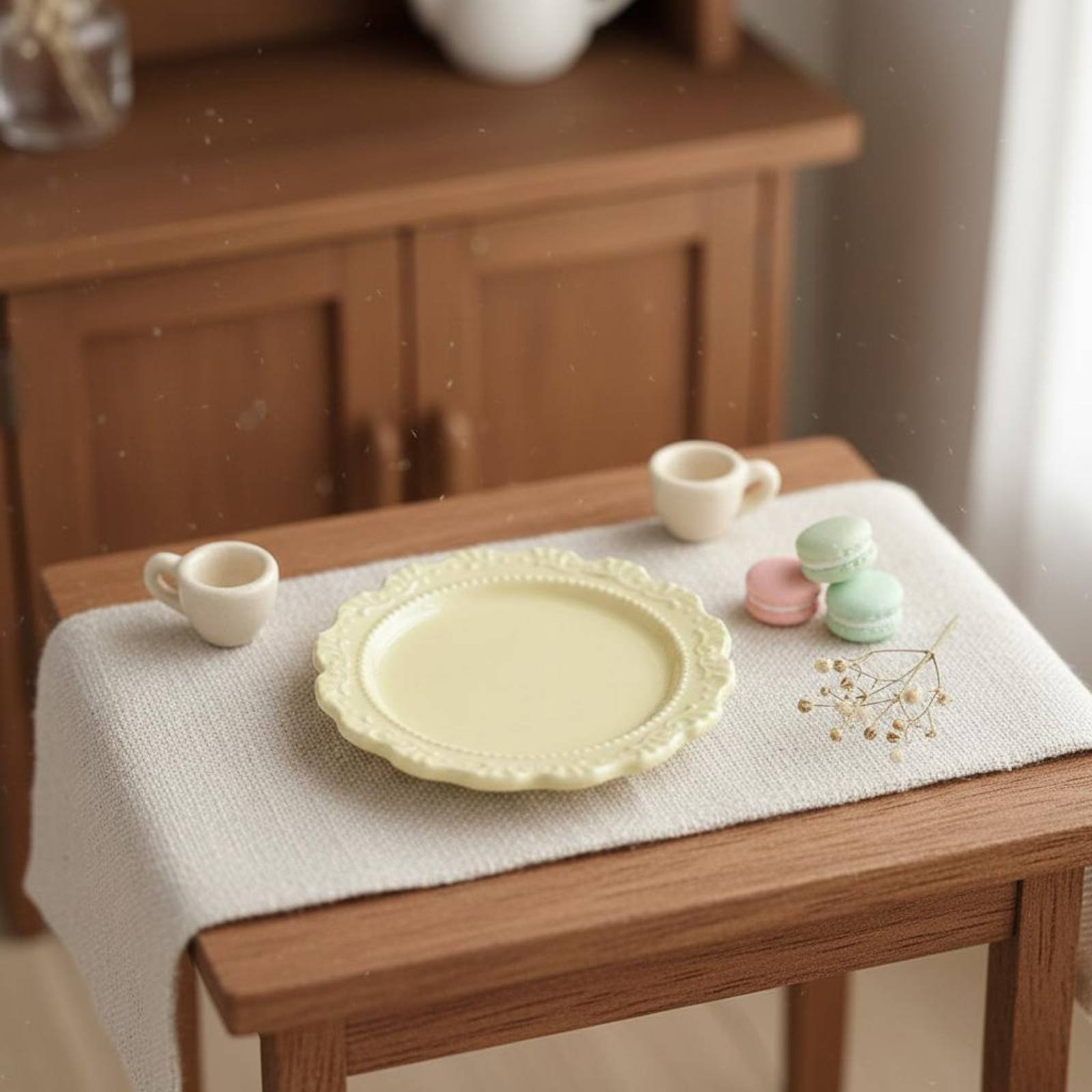 Piatto da Cena in Miniatura, L - Vintage Fashion Plates Toy recensione e prezzo