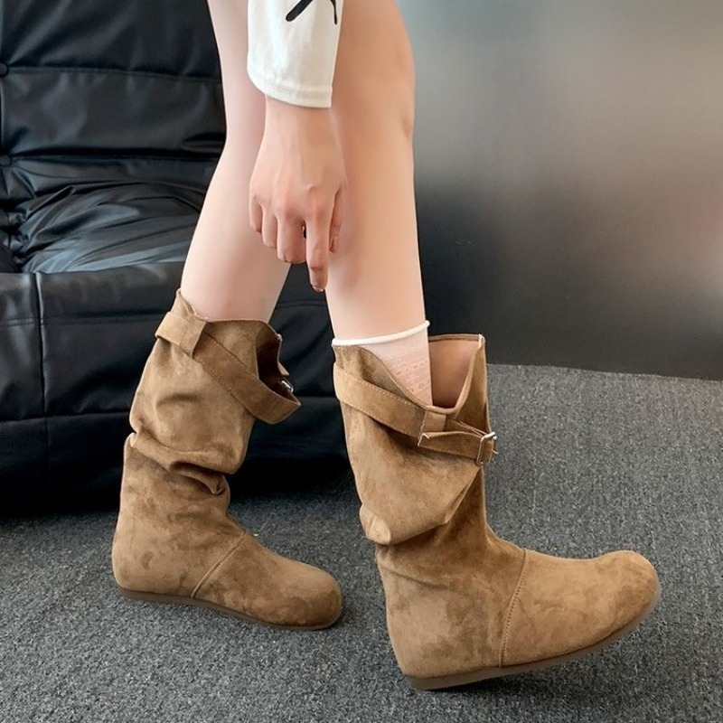 Stivali da Donna in Camoscio a - Vintage Fashion Boots recensione e prezzo