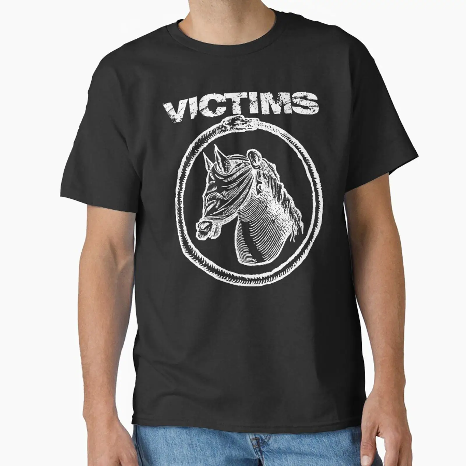 T-shirt classica VICTIMS HORSE - Vintage Fashion Victim recensione e prezzo