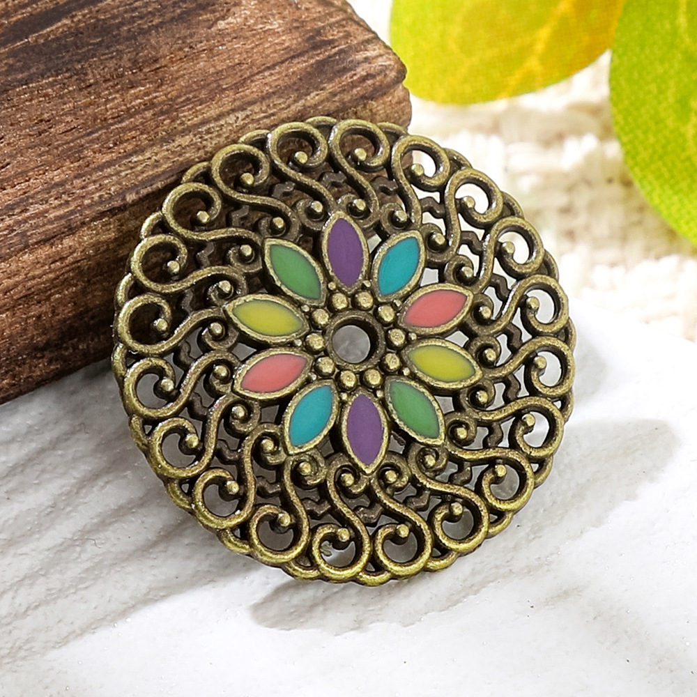 Ciondoli Rotondi Vintage in Ra - Vintage Fashion Blog recensione e prezzo